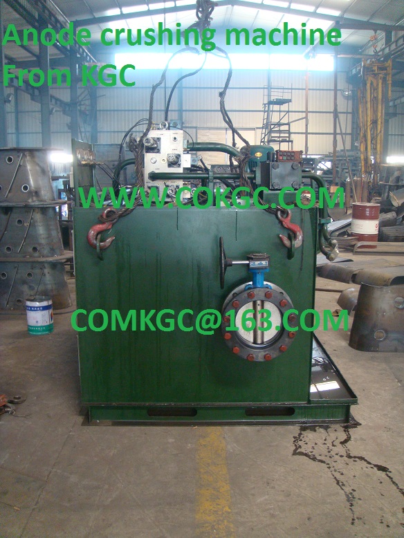 anode crushing machine , anode crusher manchine